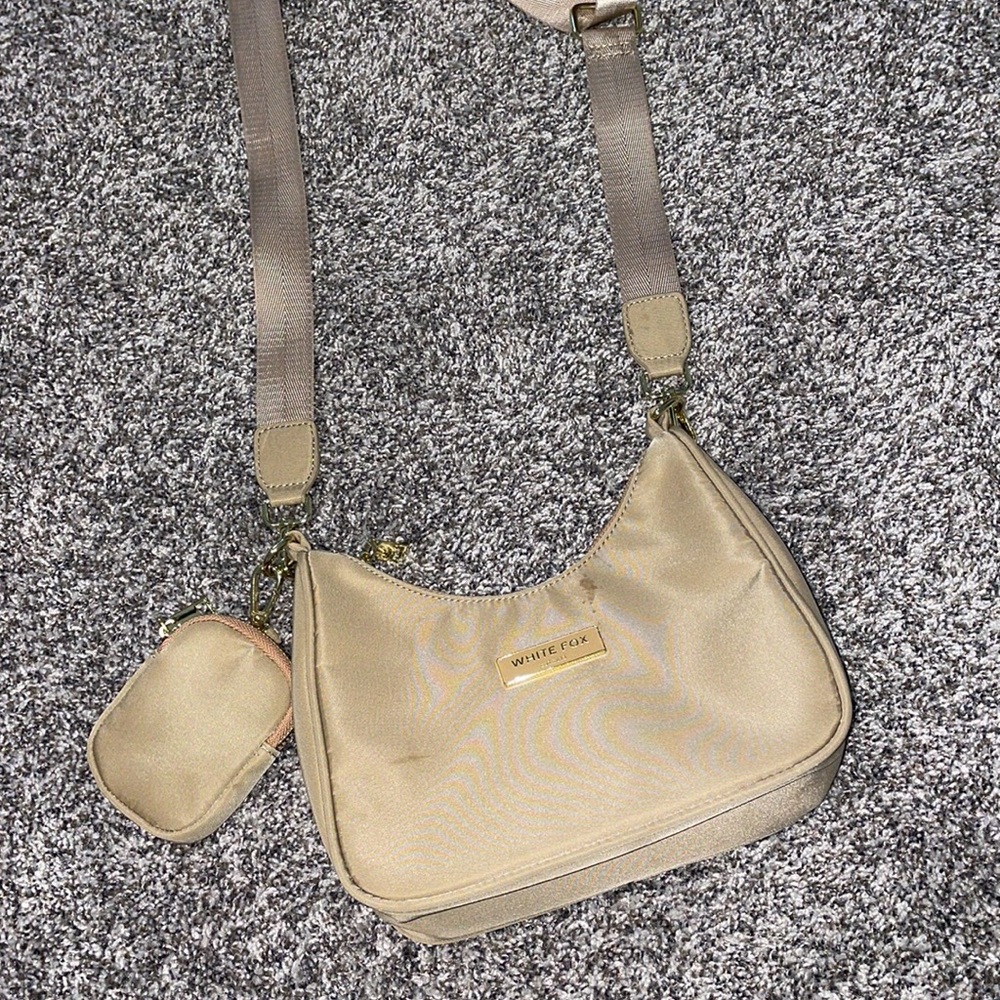 White Fox Crossbody